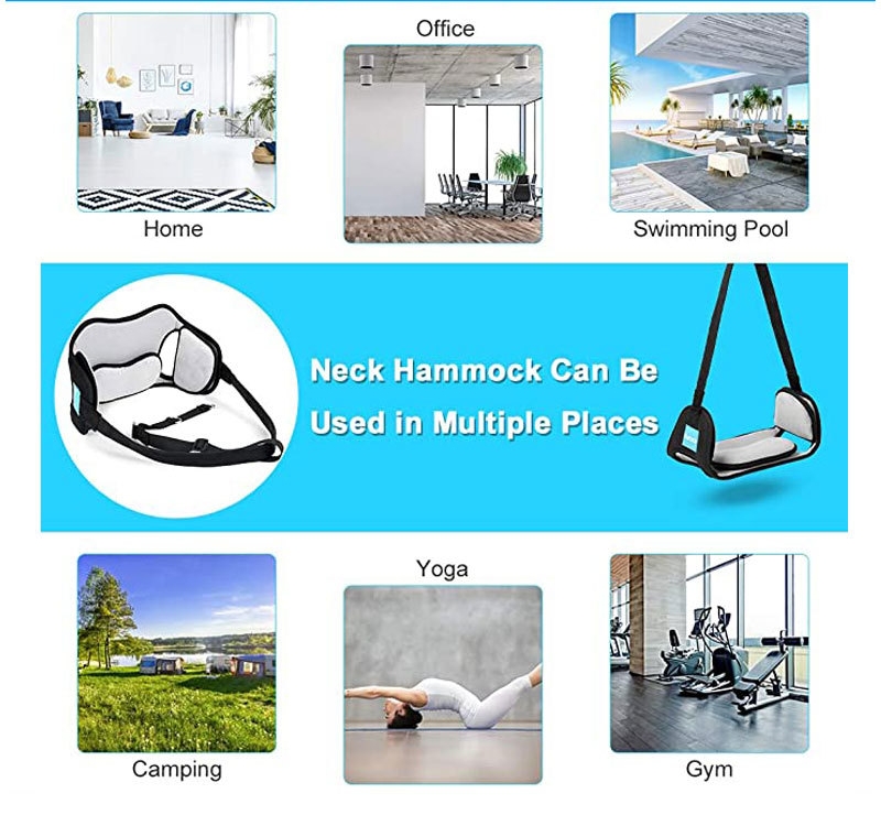 the using area of neck hammock